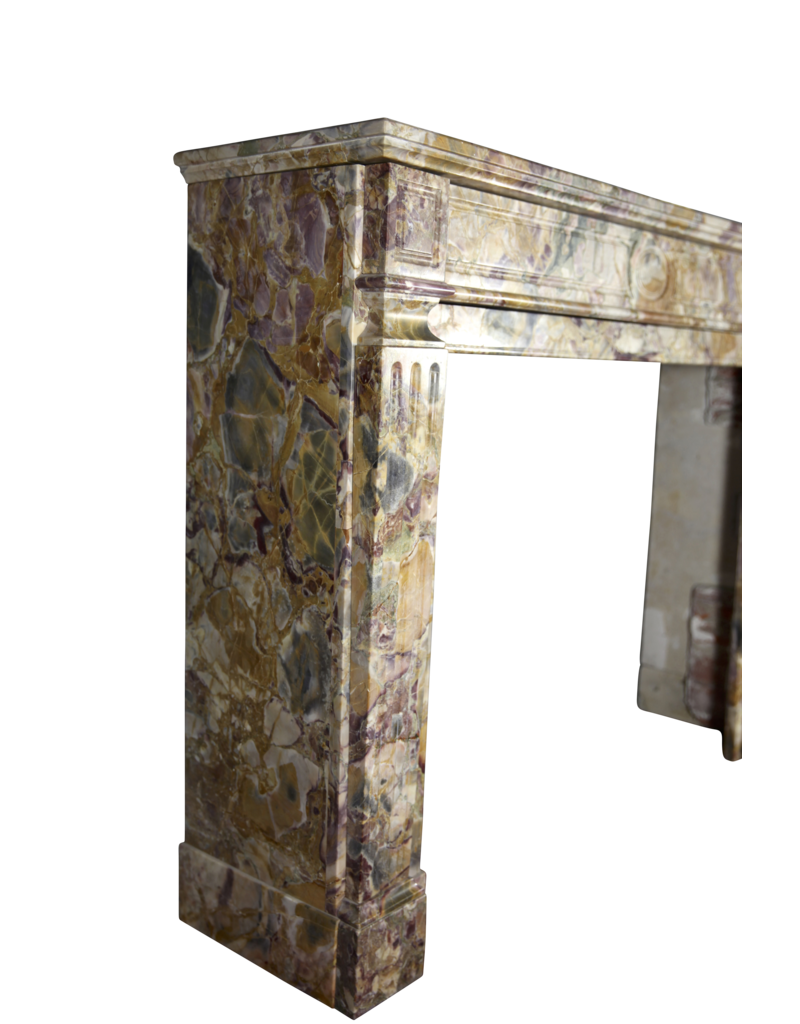 Chique French Marble Fireplace Surround