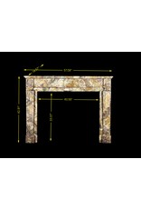 Maison Leon Van den Bogaert Chic French Marble Fireplace Surround