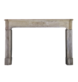 LXIV French Style Stone Fireplace Surround