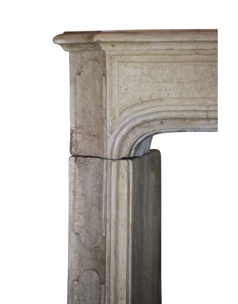 Maison Leon Van den Bogaert Cheminée LXIV En Pierre de Bourgogne Bicolor