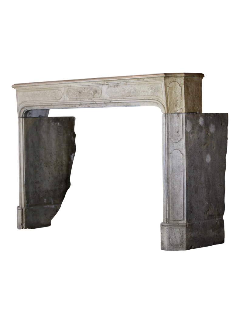 Maison Leon Van den Bogaert Cheminée LXIV En Pierre de Bourgogne Bicolor