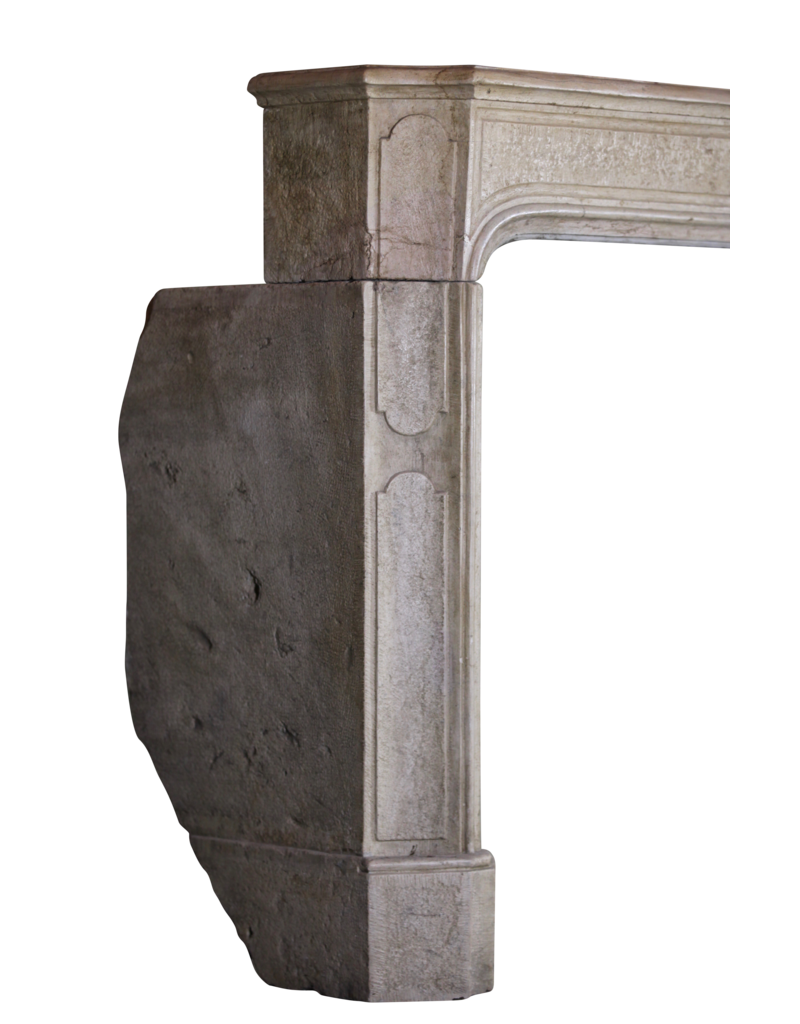 Maison Leon Van den Bogaert Cheminée LXIV En Pierre de Bourgogne Bicolor