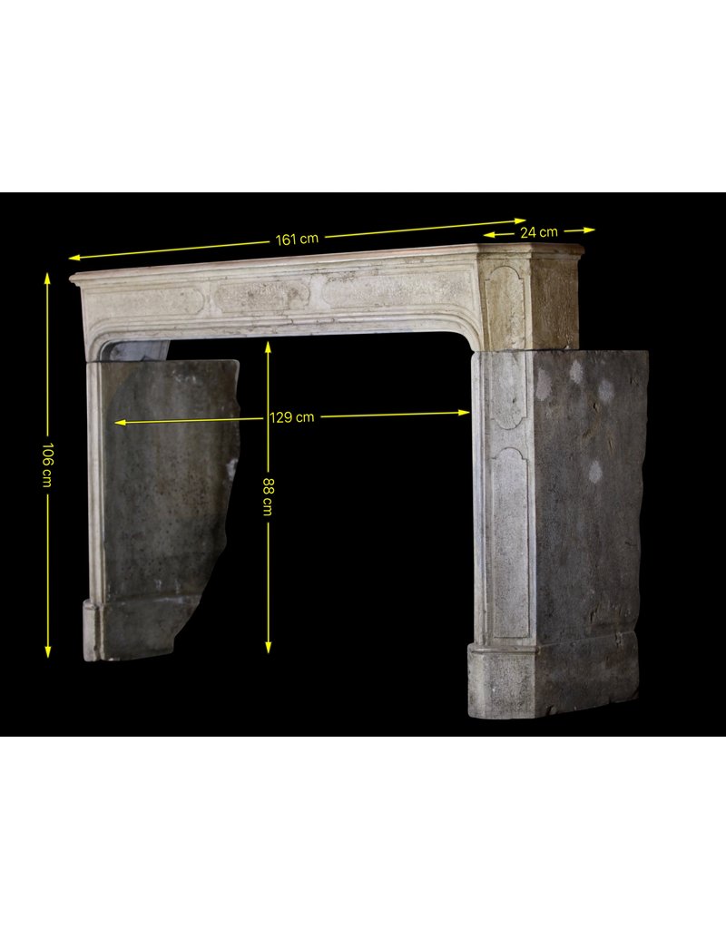 Bicolor LXIV Antiguo Francés Piedra Dura