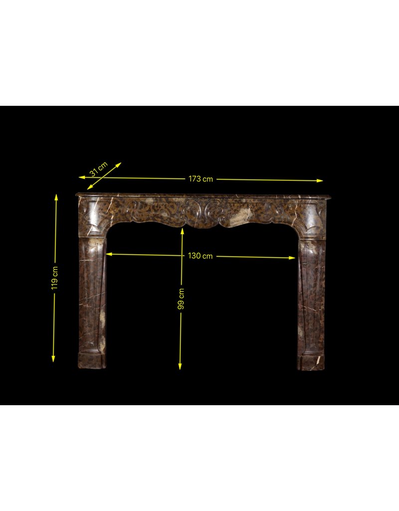The Antique Fireplace Bank 18Th Century Fine Marble Fireplace Surround