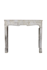 French Timeless Country Style Limestone Antique Fireplace Surround