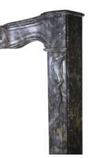 Maison Leon Van den Bogaert Chic Antique Marble Fireplace Surround