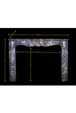 Chique Antique Marble Fireplace Surround