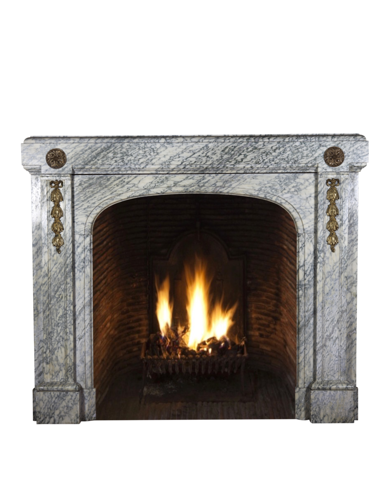 Campan Vert Vintage Fireplace Surround