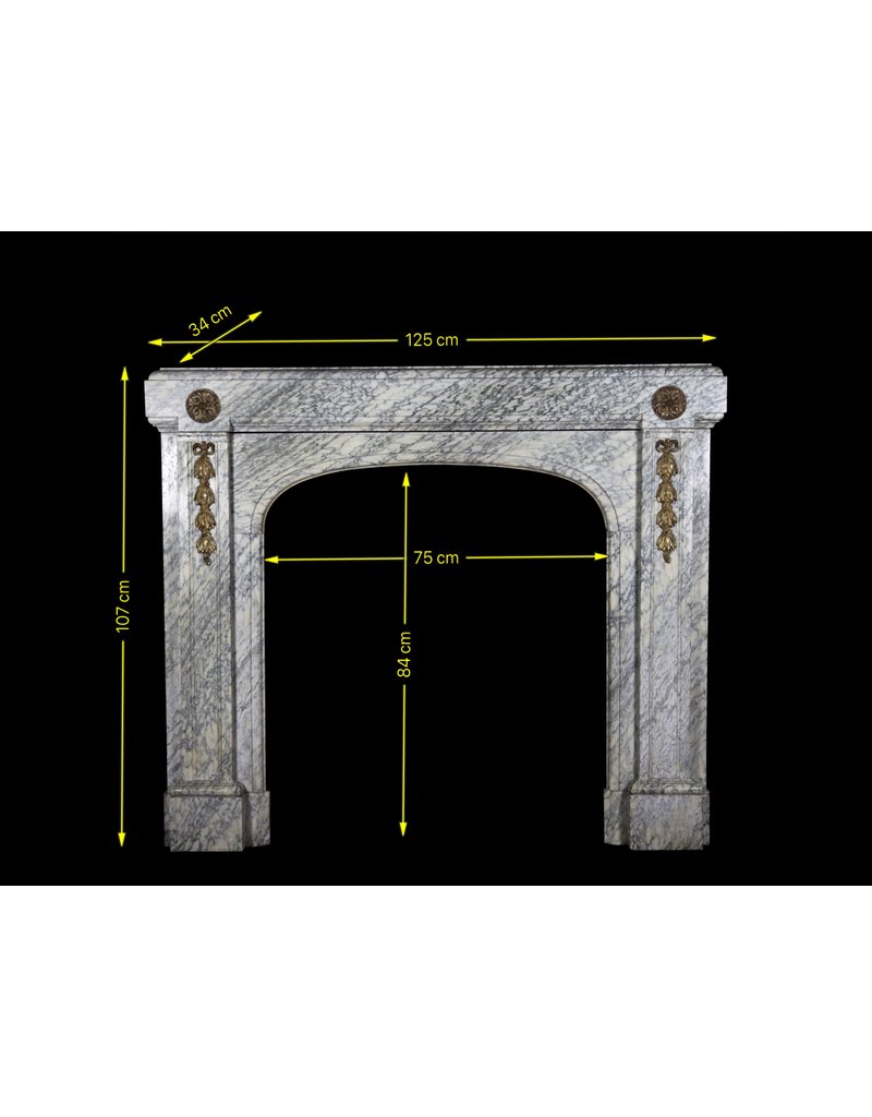 Campan Vert Vintage Fireplace Surround