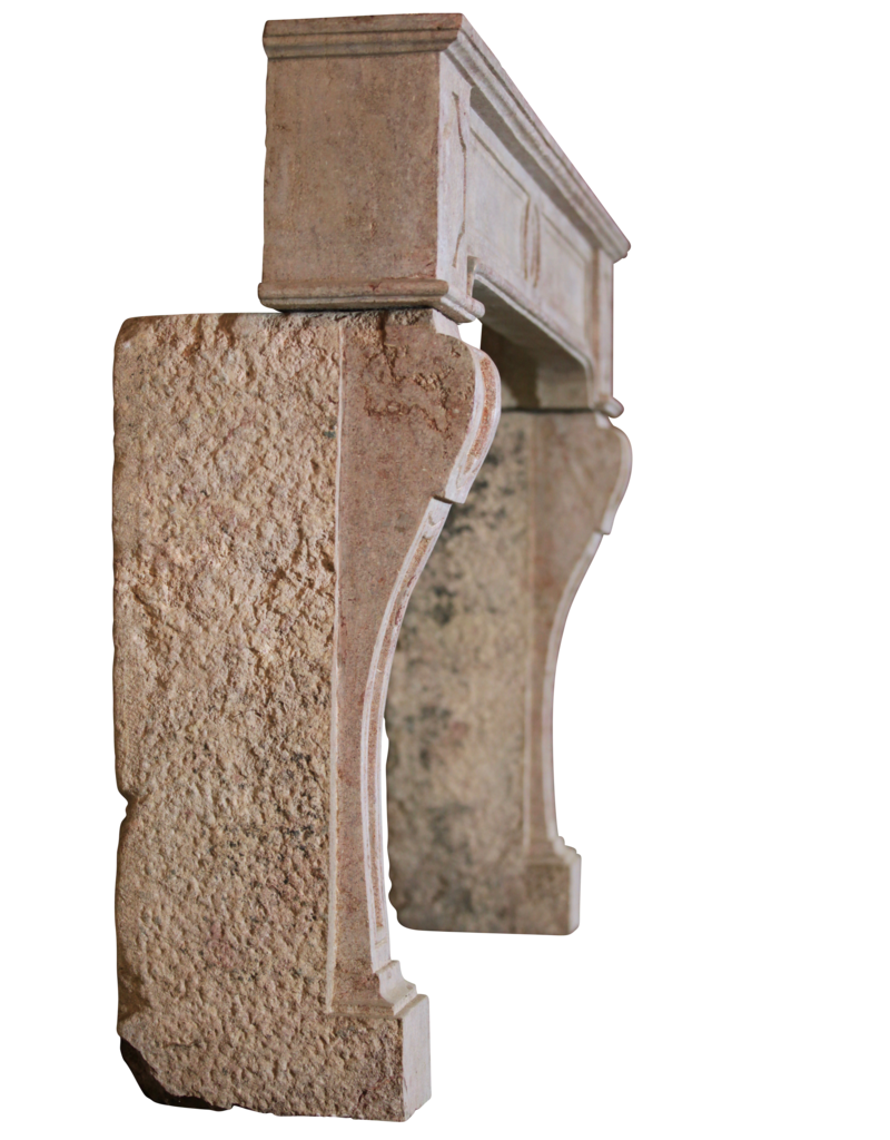 Maison Leon Van den Bogaert Französisch rustic Stein Kaminmaske