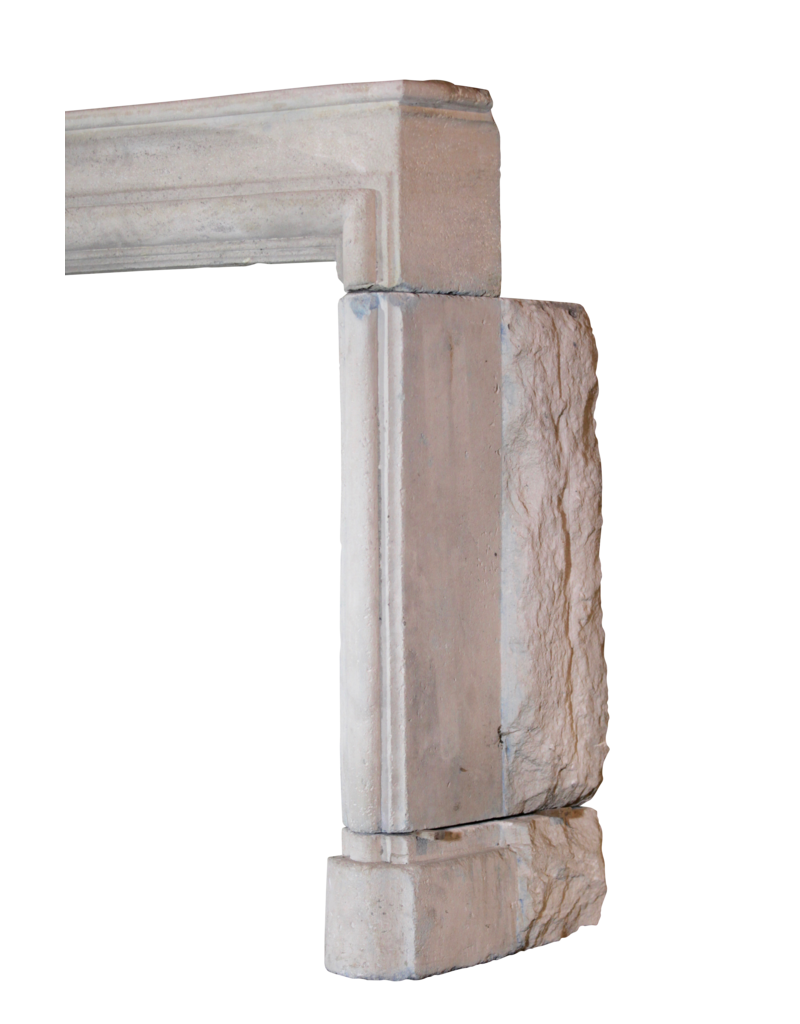 Französisch Landstil-Art Kalkstein Jahrgang Kaminverkleidung
