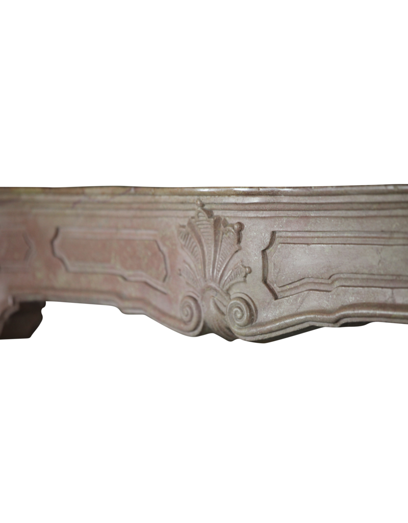 18Th Century Fine French Fireplace Surround In Hard Stone