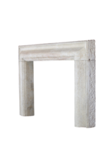 Bolection French Limestone Vintage Fireplace Surround