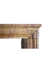 Maison Leon Van den Bogaert Reclaimed French Stone Fireplace Surround