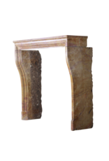 Maison Leon Van den Bogaert Reclaimed French Stone Fireplace Surround