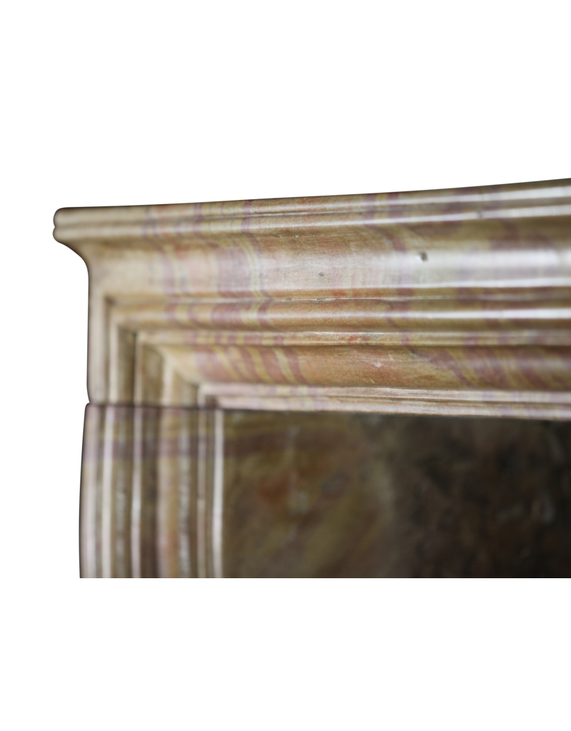 Maison Leon Van den Bogaert Reclaimed French Stone Fireplace Surround