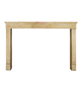 Classic French Limestone Fireplace Surround