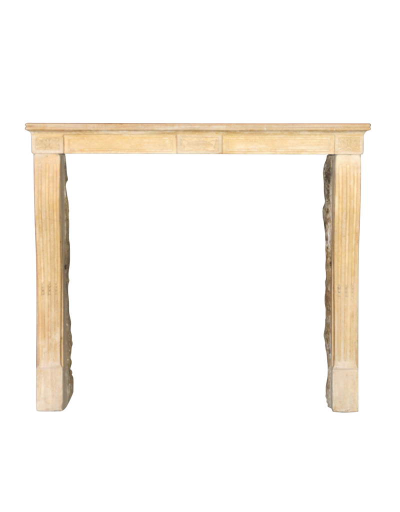 Fine Classic French Antique Marble Stone Fireplace Mantle