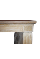 Fine Classic French Antique Marble Stone Fireplace Mantle