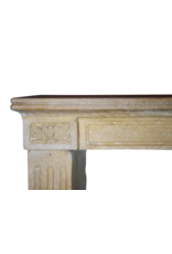 Fine Classic French Antique Marble Stone Fireplace Mantle