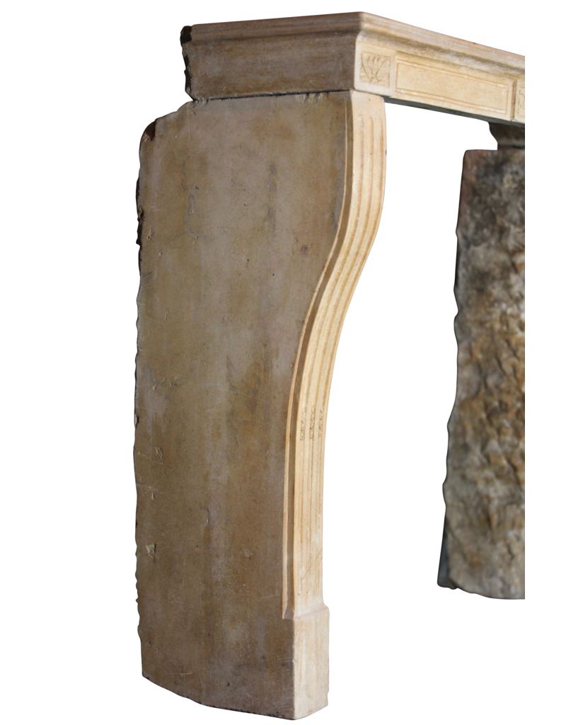Feine Klassische Französisch Antike Marmor Stein Kamin Verkleidung