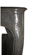 Grand French Bicolor Vintage Fireplace Surround