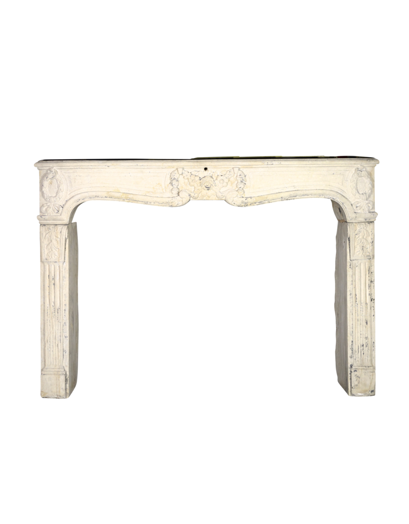 Fine French Limestone Fireplace Surround