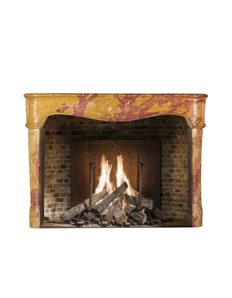 French Chique Marble Fireplace Surround