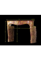 Maison Leon Van den Bogaert French Chic Marble Fireplace Surround
