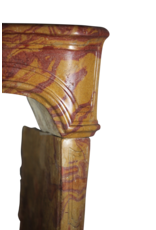 Maison Leon Van den Bogaert French Chic Marble Fireplace Surround