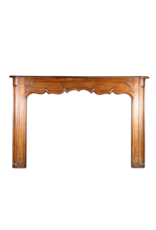 South French Wood Fireplace Surround