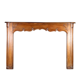 South French Wood Fireplace Surround
