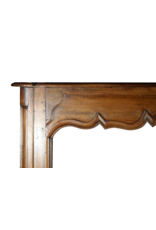 South French Wood Fireplace Surround