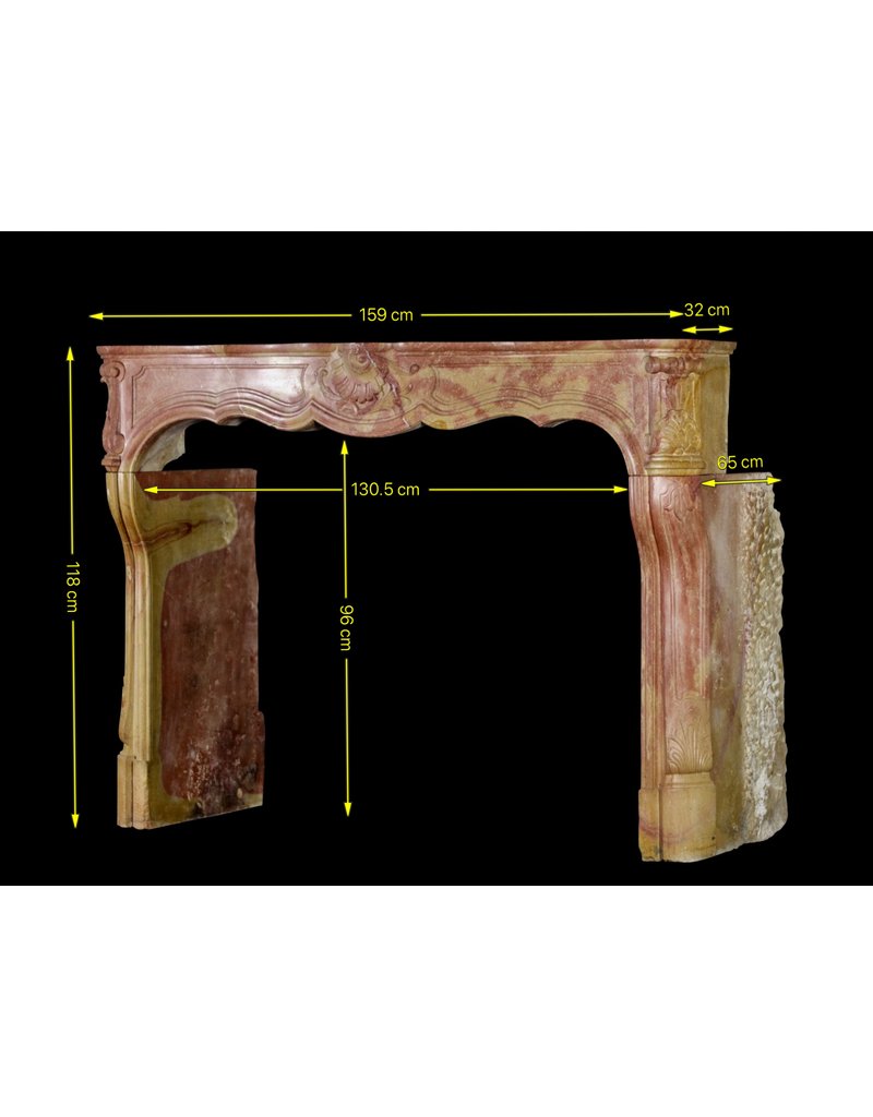 French 18Th Century Period Fireplace Surround