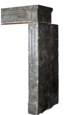 Maison Leon Van den Bogaert Timeless Chic French Fossil Stone Fireplace Surround