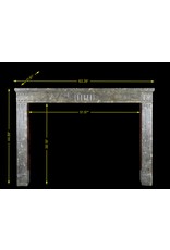 Maison Leon Van den Bogaert Timeless Chic French Fossil Stone Fireplace Surround