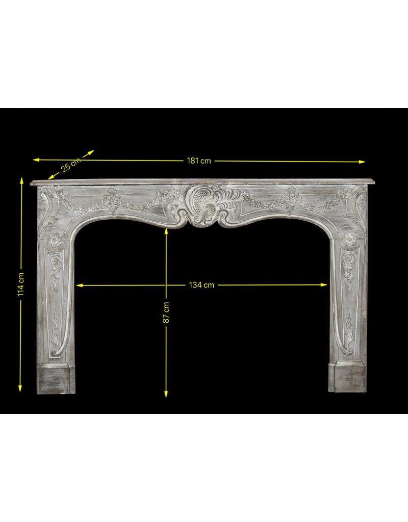 Maison Leon Van den Bogaert Chique französisch antik Kaminmaske
