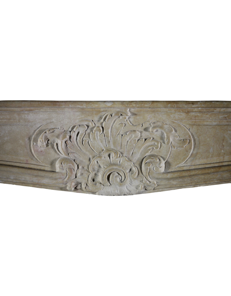 Maison Leon Van den Bogaert Delicate Classic French Antique Fireplace Surround