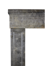 Maison Leon Van den Bogaert Timeless Chic French Bicolor Stone Fireplace Surround