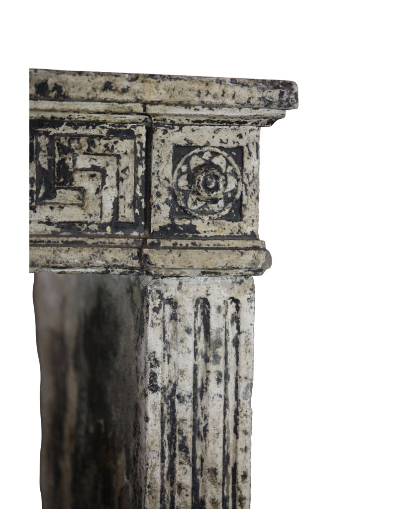 Maison Leon Van den Bogaert French Chic Country Fireplace Surround