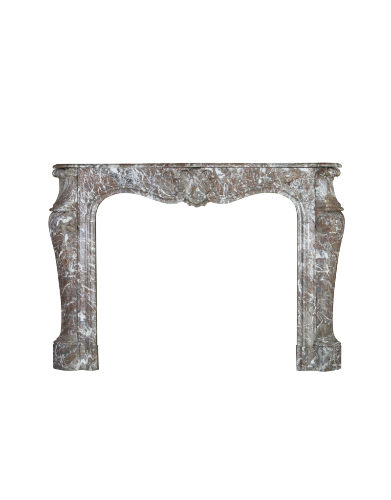 19Th Century Classic Belgian Marble Fireplace Surround