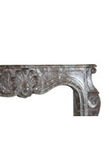 19Th Century Classic Belgian Marble Fireplace Surround