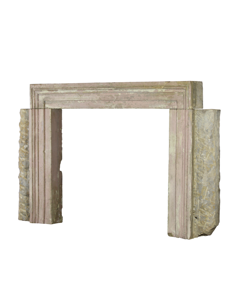 Bolection Rustic Fireplace Surround