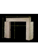 Bolection Rustic Fireplace Surround