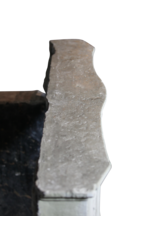 Maison Leon Van den Bogaert Französisch Des 18. Jahrhunderts Periode Kalkstein Kaminmaske