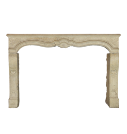 Maison Leon Van den Bogaert 18Th Century Fine French Fireplace Surround In Limestone