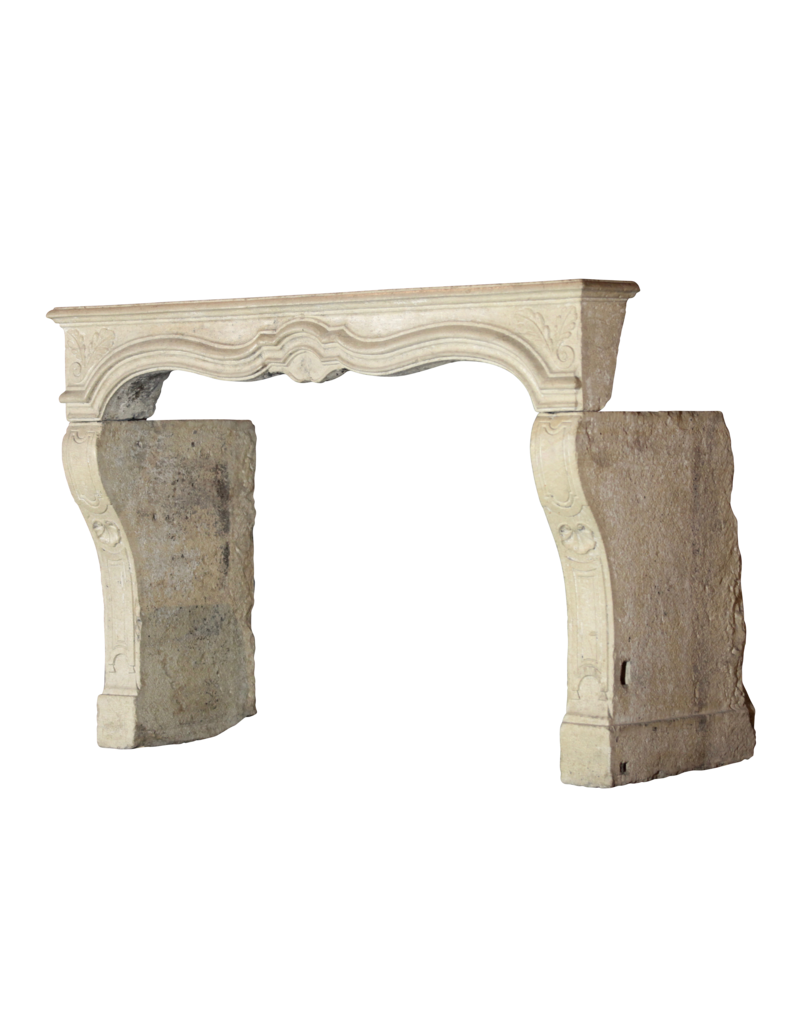 The Antique Fireplace Bank 18Th Century Fine French Fireplace Surround In Limestone