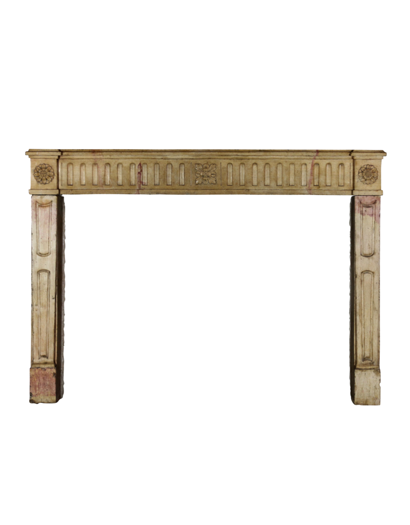 Maison Leon Van den Bogaert Französisch zweifarbig vintage-Kaminverkleidung