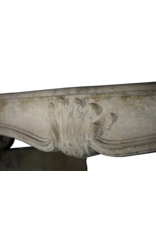 Maison Leon Van den Bogaert Chique French Antique Limestone Fireplace Surround
