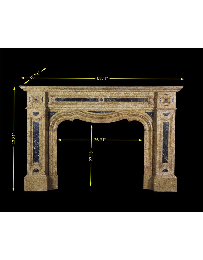 Belgian Late 19Th Century Fireplace Surround